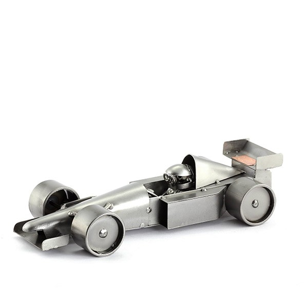 maniac Gezamenlijk Aannemer IJzersterkegeschenken.nl - Cadeau beeldje - Formule 1 miniatuur auto -  t0110 - Origineel cadeau - Unieke metalen beeldjes